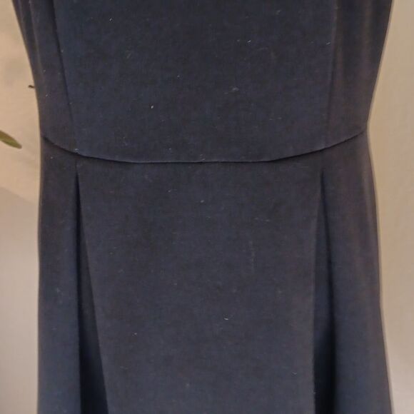 Calvin Klein Black and White A-Line Midi Dress - Picture 12 of 16